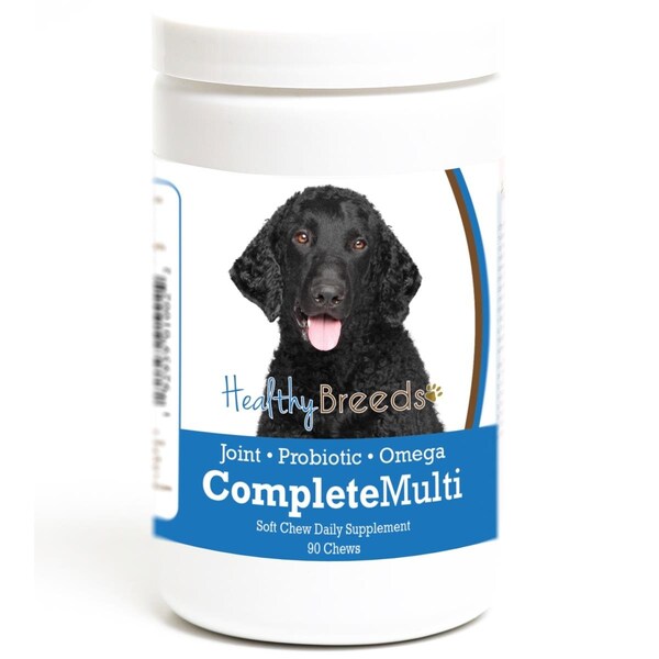 Healthy Breeds Curly-Coated Retriever all in one Multivitamin Soft Chew, 90PK - 192959010022