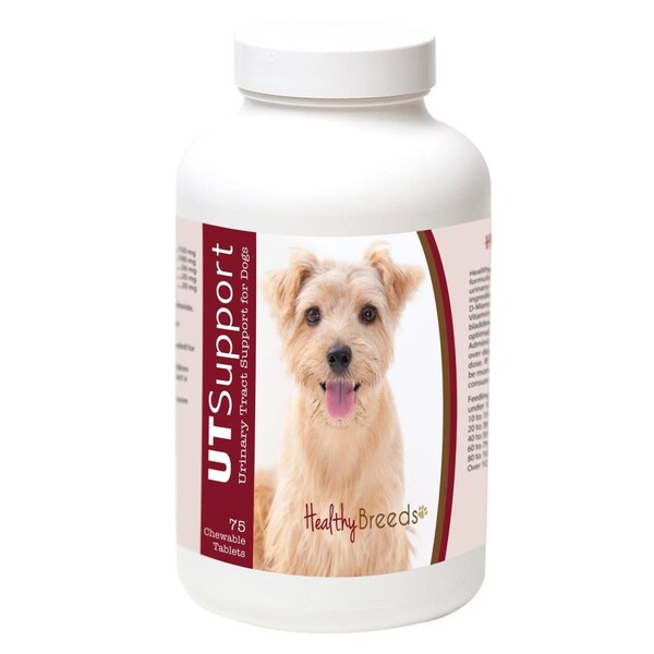 Healthy Breeds Norfolk Terrier Cranberry Chewables, 75PK - 840235184355