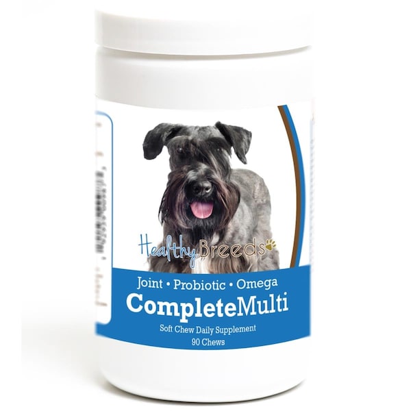 Healthy Breeds Cesky Terrier all in one Multivitamin Soft Chew, 90PK - 192959009873