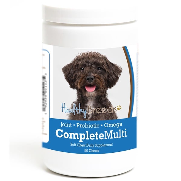 Healthy Breeds Schnoodle all in one Multivitamin Soft Chew, 90PK - 192959011135