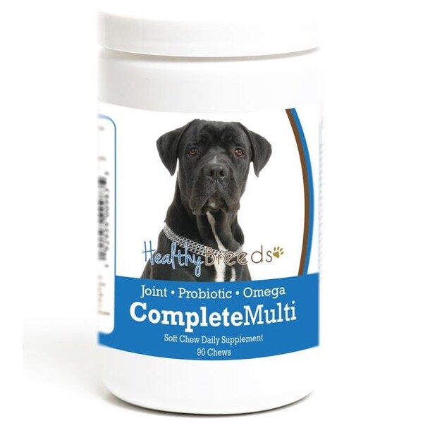 Healthy Breeds Healthy Breeds 192959009835 Cane Corso all in one Multivitamin Soft Chew - 90 Count - 192959009835