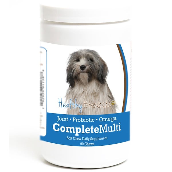 Pamperedpets Tibetan Terrier all in one Multivitamin Soft Chew, 90PK - PA3492066