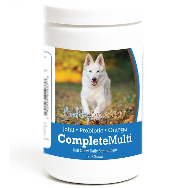 Healthy Breeds German Shepherd all in one Multivitamin Soft Chew, 90PK - 192959010336