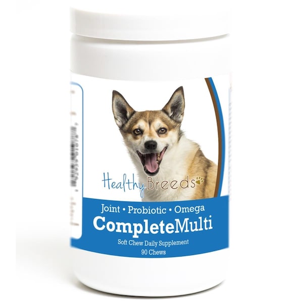 Pamperedpets Norwegian Lundehund all in one Multivitamin Soft Chew, 90PK - PA3491067