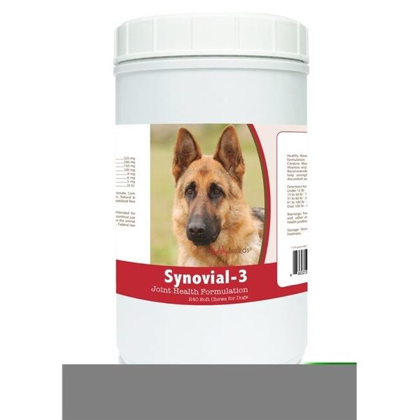 Healthy Breeds Healthy Breeds 840235108368 German Shepherd Synovial-3 Joint Health Formulation - 240 count - 840235108368