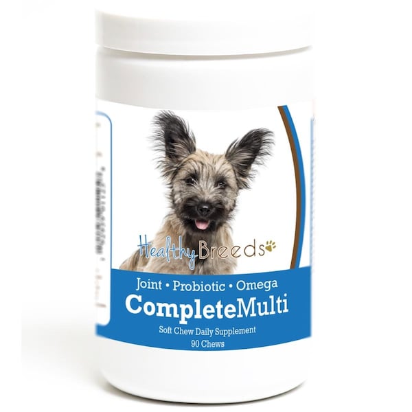 Healthy Breeds Skye Terrier all in one Multivitamin Soft Chew, 90PK - 192959011258