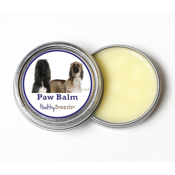 Healthy Breeds 2 oz Afghan Hound Dog Paw Balm - 840235193821