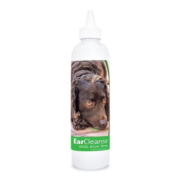 Healthy Breeds 8 oz American Water Spaniel Ear Cleanse with Aloe Vera Cucumber Melon - 840235197256