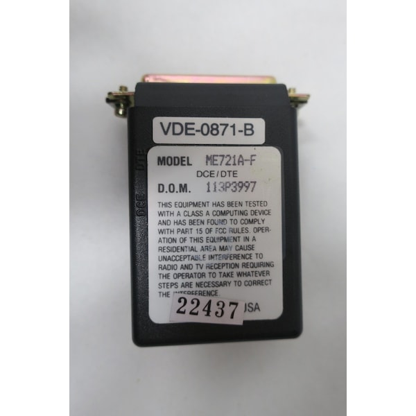 Black Box ASYC SHORT HAUL MODEM ETHERNET AND COMMUNICATION MODULE - ME721A-F