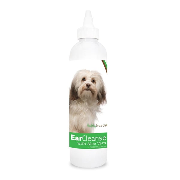 Healthy Breeds 8 oz Havanese Ear Cleanse with Aloe Vera Cucumber Melon - 840235108887
