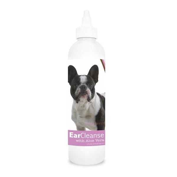 Healthy Breeds Healthy Breeds 840235107088 8 oz French Bulldog Ear Cleanse with Aloe Vera Sweet Pea & Vanilla - 840235107088