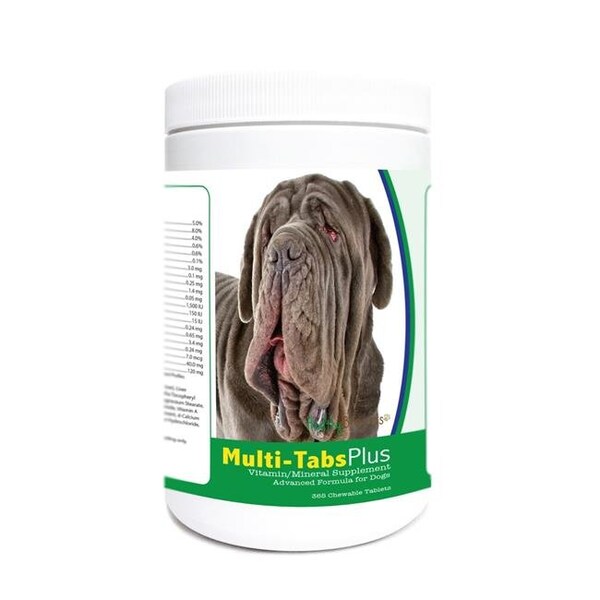 Healthy Breeds Healthy Breeds 840235171010 Neapolitan Mastiff Multi-Tabs Plus Chewable Tablets - 365 Count - 840235171010