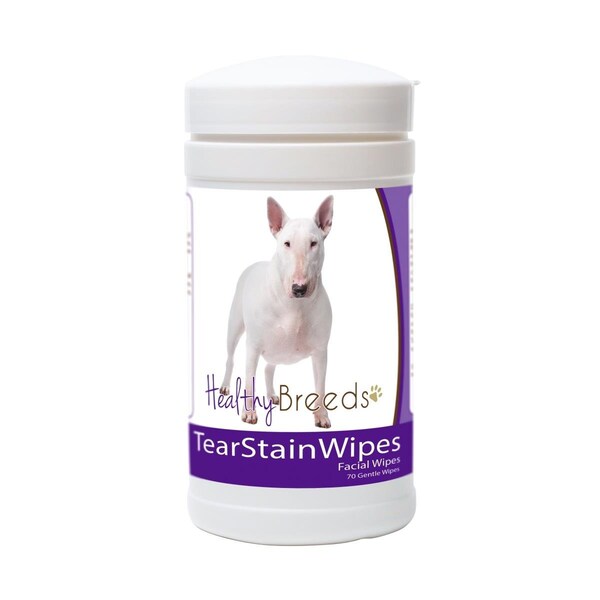 Pamperedpets Bull Terrier Tear Stain Wipes - PA3491693