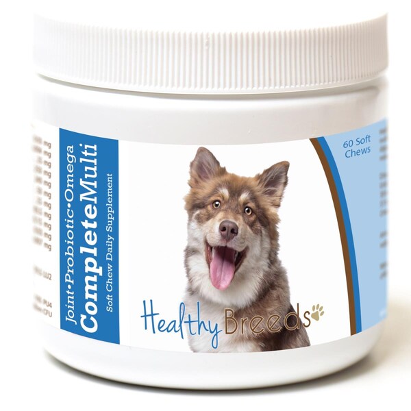 Healthy Breeds Finnish Lapphund All in One Multivitamin Soft Chew, 60PK - 192959008030