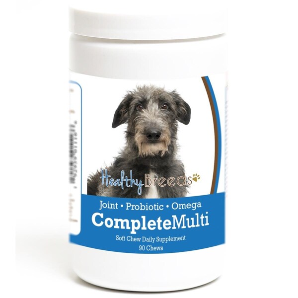 Healthy Breeds Scottish Deerhound all in one Multivitamin Soft Chew, 90PK - 192959011166