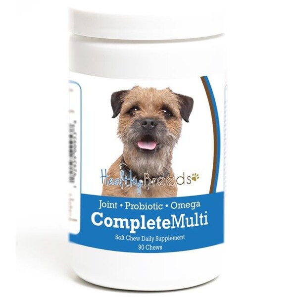 Healthy Breeds Healthy Breeds 192959009538 Border Terrier all in one Multivitamin Soft Chew - 90 Count - 192959009538