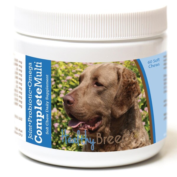 Healthy Breeds Chesapeake Bay Retriever All in One Multivitamin Soft Chew, 60PK - 192959007790