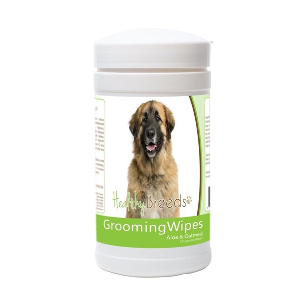 Healthy Breeds Leonberger Grooming Wipes, 70PK - 840235180234