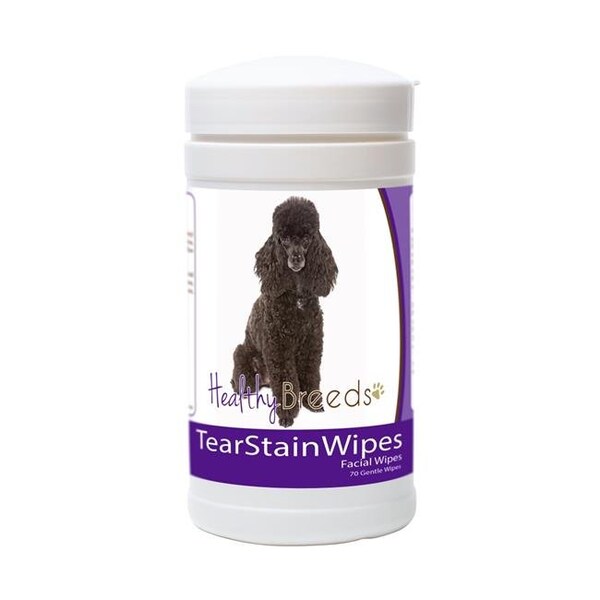Healthy Breeds Healthy Breeds 840235152125 Poodle Tear Stain Wipes - 840235152125