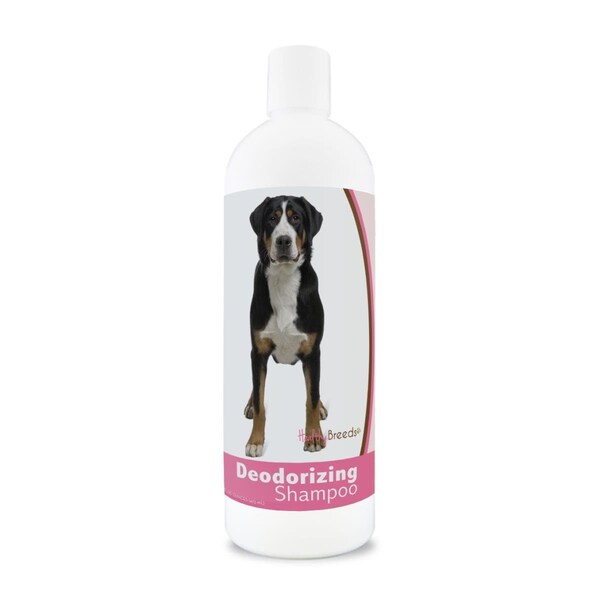 Healthy Breeds 16 oz Greater Swiss Mountain Dog Deodorizing Shampoo - 840235115601