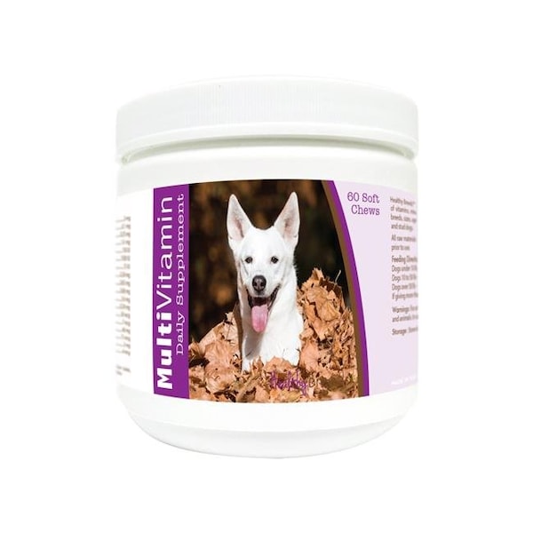 Healthy Breeds Healthy Breeds 840235181668 Canaan Dog Multi-Vitamin Soft Chews - 60 Count - 840235181668