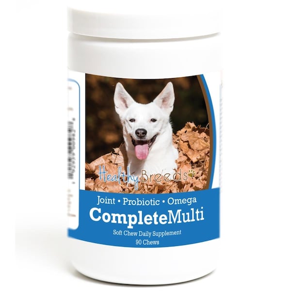 Pamperedpets Canaan Dog all in one Multivitamin Soft Chew, 90PK - PA3489889