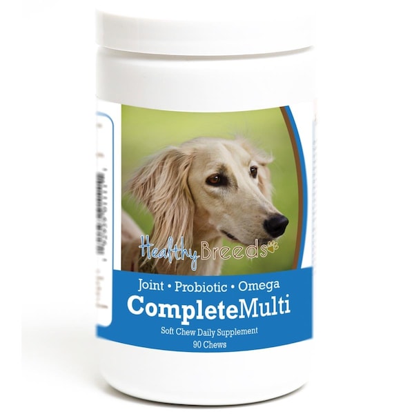Healthy Breeds Saluki all in one Multivitamin Soft Chew, 90PK - 192959011111