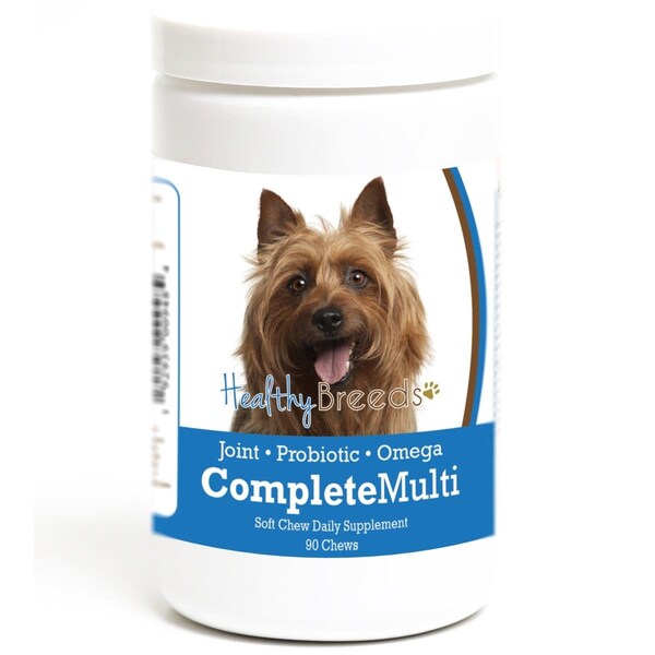 Healthy Breeds Australian Terrier all in one Multivitamin Soft Chew, 90PK - 192959009484