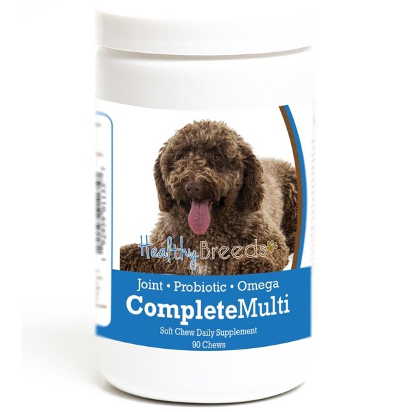 Healthy Breeds Spanish Water Dog all in one Multivitamin Soft Chew, 90PK - 192959011357