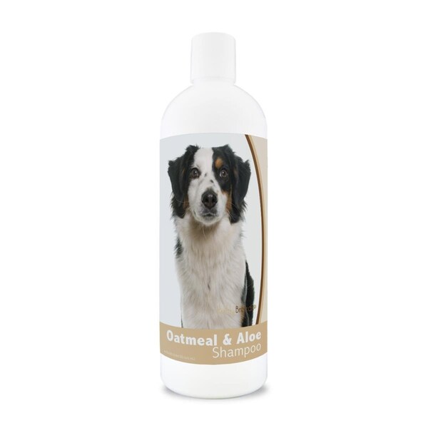 Healthy Breeds 16 oz Miniature American Shepherd Oatmeal Shampoo with Aloe - 840235182122