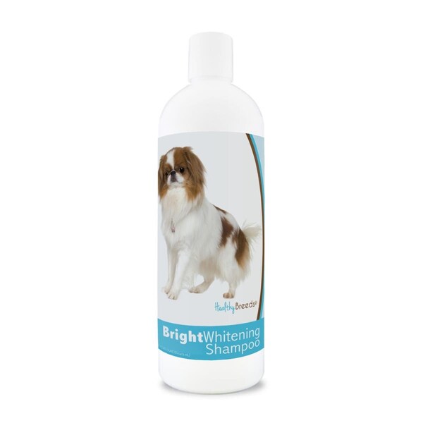 Healthy Breeds 12 oz Japanese Chin Bright Whitening Shampoo - 840235109358