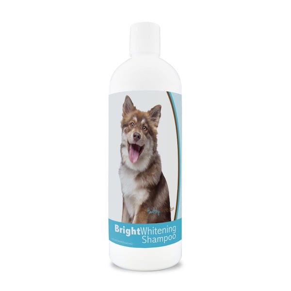 Healthy Breeds 12 oz Finnish Lapphund Bright Whitening Shampoo - 840235172895