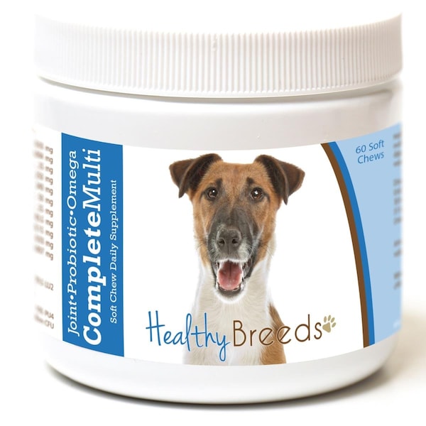 Healthy Breeds Smooth Fox Terrier all in one Multivitamin Soft Chew, 60PK - 192959008982
