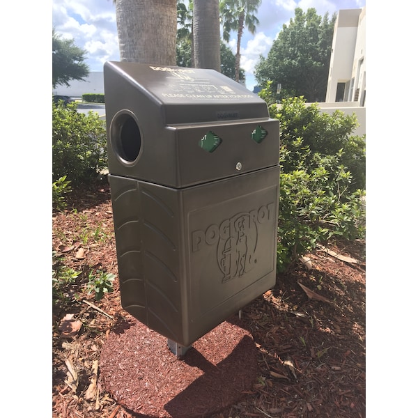 Dogipot Pole Mounted DOGVALET Pet Waste Receptac - 1005DL-2