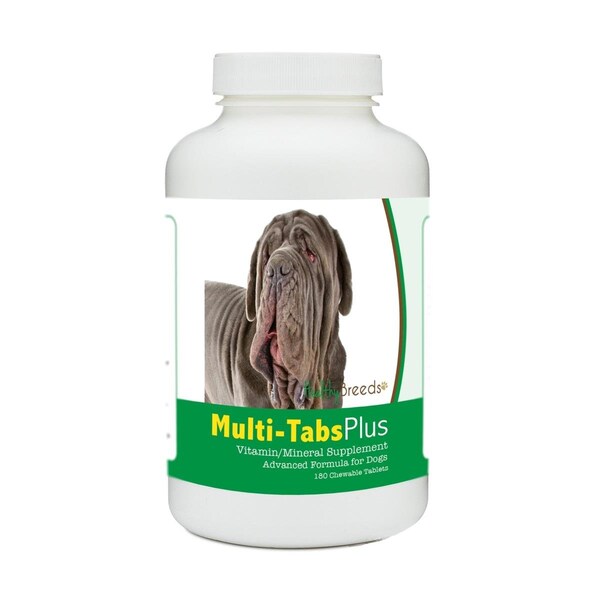 Healthy Breeds Neapolitan Mastiff Multi-Tabs Plus Chewable Tablets, 180PK - 840235171065