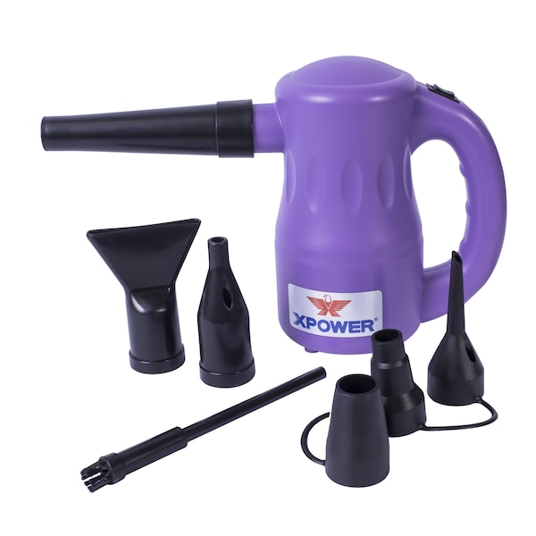 Xpower Airrow Pro B-53 Multipurpose Pet Dryer, Purple - B-53-PURPLE