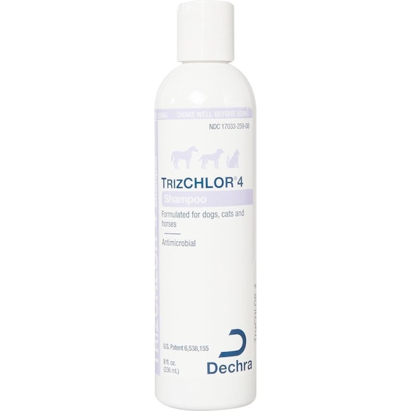 Petpath TrizCHLOR 4 Shampoo for Cats & Dogs, 8 oz - PE3496889