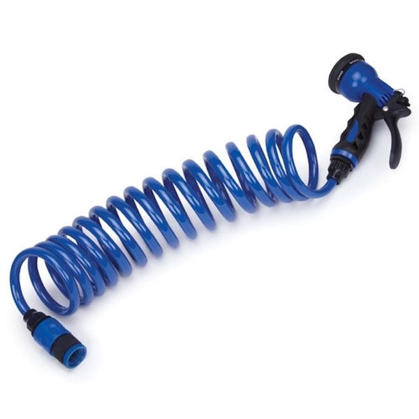 Master Equipment Master Equipment TP1130 12 19 6in1 Coil Spray Hose 120In Blu - TP1130 12 19