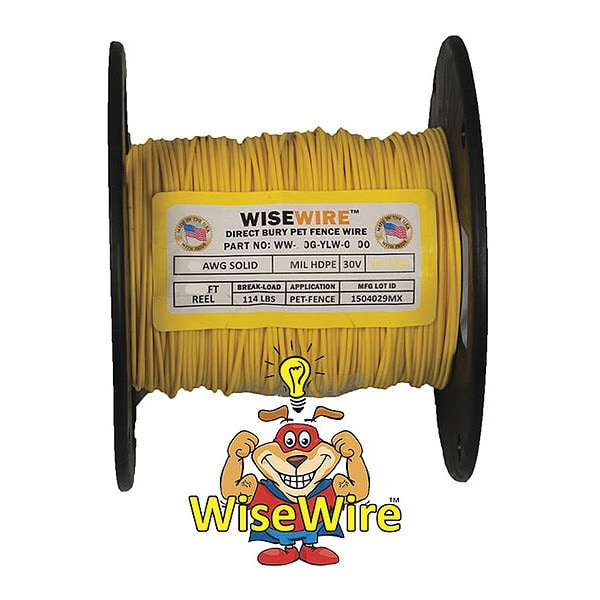Wisewire Pet Fence Wire, 20 gauge, 500ft - WW-20G