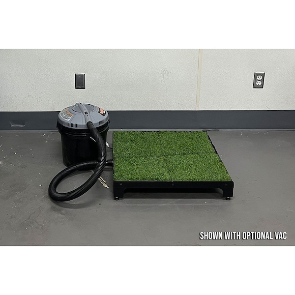 K9 Kennel Store 2ft X 2ft Quick N Clean Stand Alone Potty Station - 2X2PS-SA