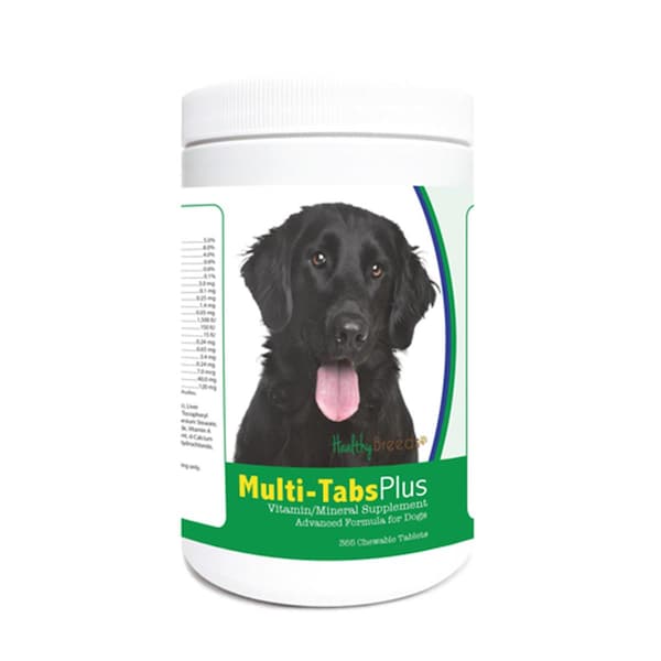 Healthy Breeds Flat Coated Retriever Multi-Tabs Plus Chewable Tablets, 180PK - 840235140180