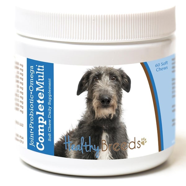 Healthy Breeds Scottish Deerhound all in one Multivitamin Soft Chew, 60PK - 192959008968