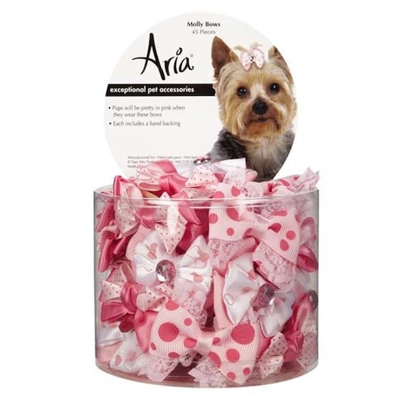 Aria North Aria North DT5645 45 Molly Bows Canister 45 Pcs - DT5645 45