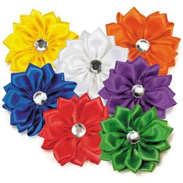 Petedge 100ct Aria Rhinestone Rainbow Bows - DT0091 99