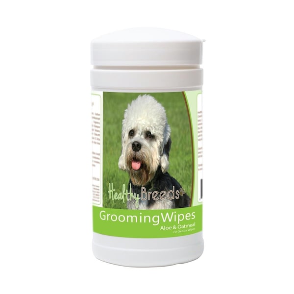 Pamperedpets Dandie Dinmont Terrier Grooming Wipes, 70PK - PA3495400
