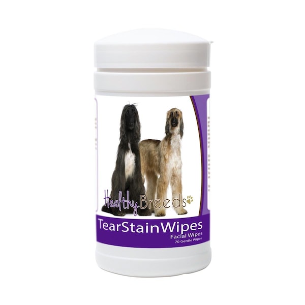 Pamperedpets Afghan Hound Tear Stain Wipes - PA3487156
