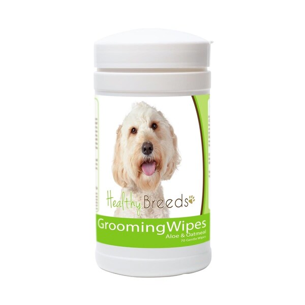 Healthy Breeds Labradoodle Grooming Wipes - 840235151326
