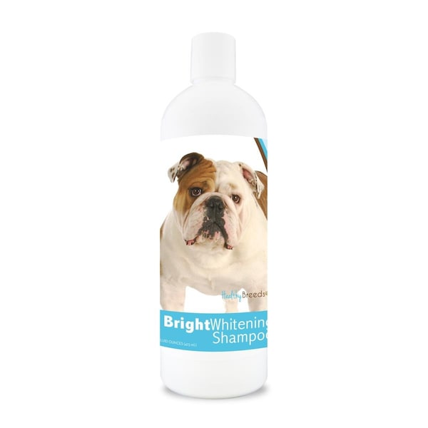 Healthy Breeds 12 oz Bulldog Bright Whitening Shampoo - 840235103981