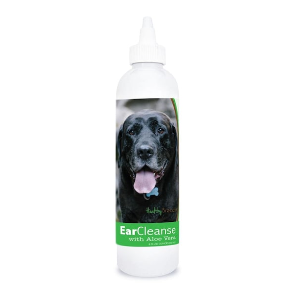 Healthy Breeds 8 oz Mastador Ear Cleanse with Aloe Vera Cucumber Melon - 840235197263