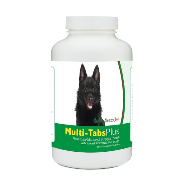 Healthy Breeds Schipperke Multi-Tabs Plus Chewable Tablets, 180PK - 840235173861